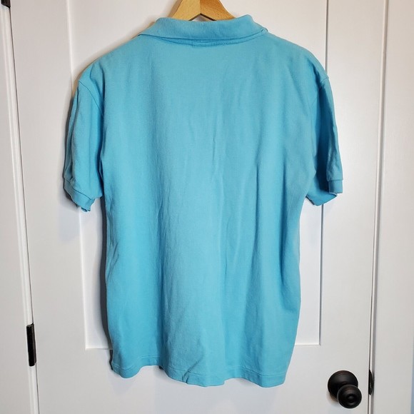 Lacoste 5 L Polo Shirt Men's Size Croc Alligator Logo Light Blue Short Sleeve - Picture 5 of 11